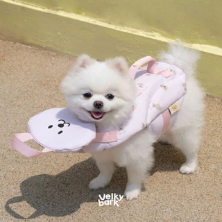 VELKYBARK [พร้อมส่ง] Bailey 🇰🇷 Teddy Life Jacket เสื้อชูชีพสำหรับสัตว์เลี้ยง เสื้อชูชีพสุนัข เกาหลี น้ำหนักเบา
