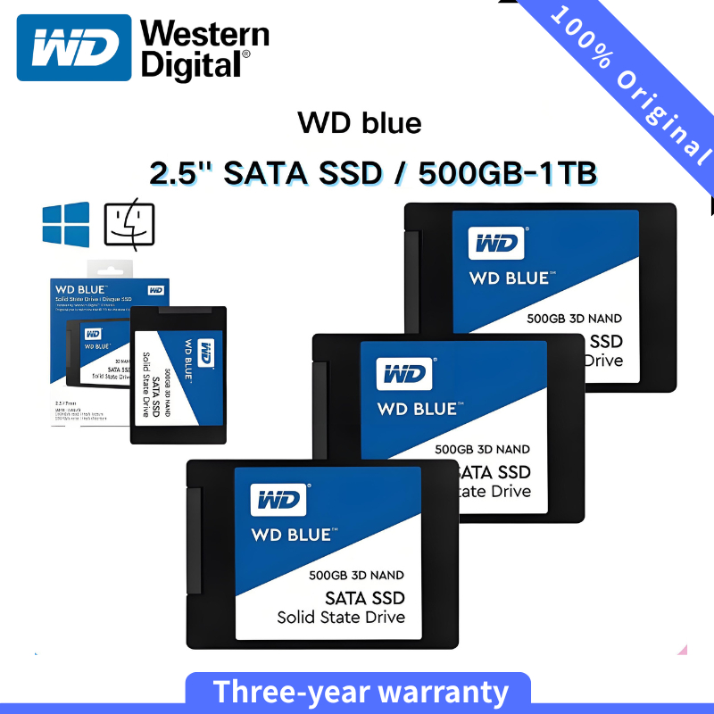 WD Blue SA510 SATA3 Solid State Drives 500GB/1TB SSD 6.0Gb/s Internal hard drive 2.5''