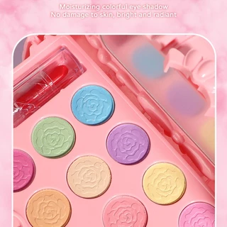 เครื่องสำอางเด็ก ชุดแต่งหน้าเด็ก พร้อมกล่อง ของเล่นเด็กผู้หญิง Beauty Cosmetic set ยาทาเล็บ บลัชออน ลิปสติก