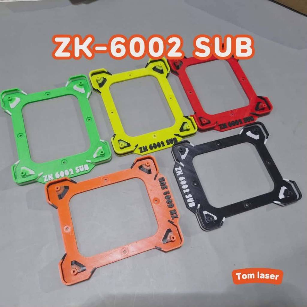 ฐานยึดแอมป์ZK-6002 สีสันสวยงาม แถมน๊อตยึดฟรีทุกชิ้น