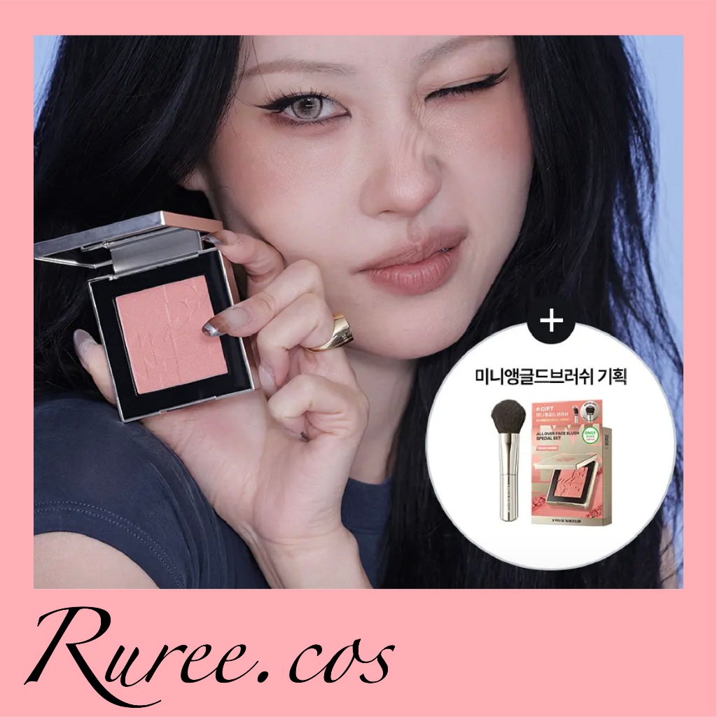 [พร้อมส่ง/ของแท้] Two Slash Four - All Over Face Blush + แถมแปรง