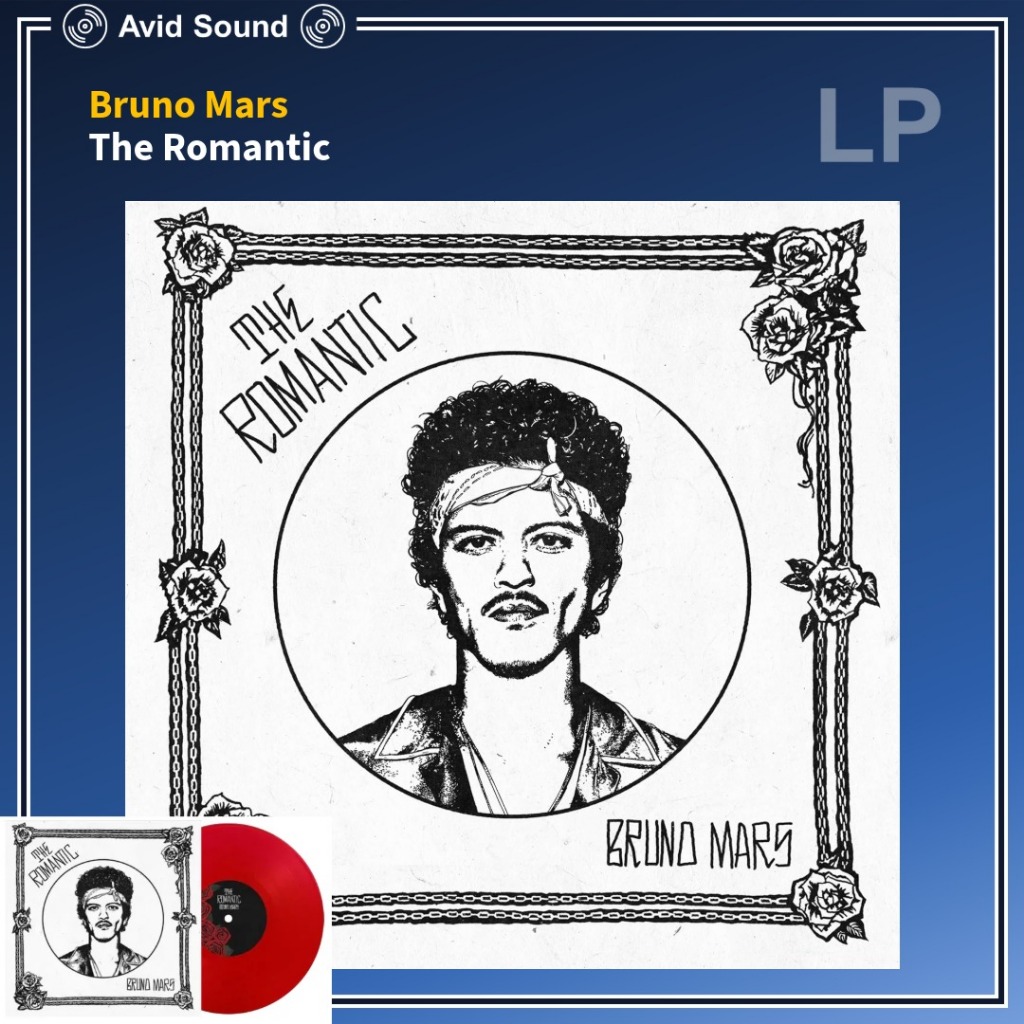 [ พร้อมส่ง ] แผ่นเสียง Bruno Mars The Romantic ใหม่ ซีล Bruno Mars Vinyl LP