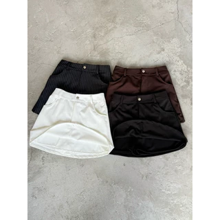 TRIXIE SKIRT : กระโปรงสั้นทรงสวย longsaidoo