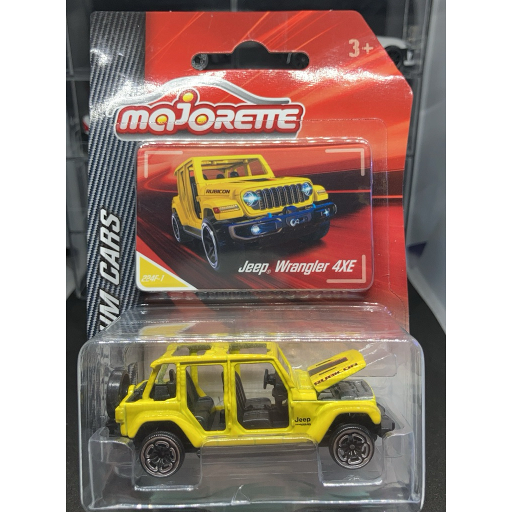 รถเหล็ก MAJORETTE Jeep Wrangler 4XE 3+