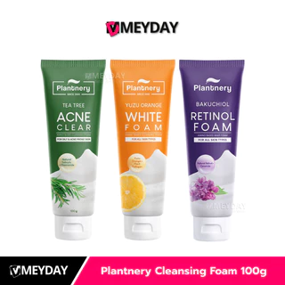 Plantnery Whip Cleansing Foam แพลนท์เนอรี่ วิปโฟม โฟมล้างหน้า 100g