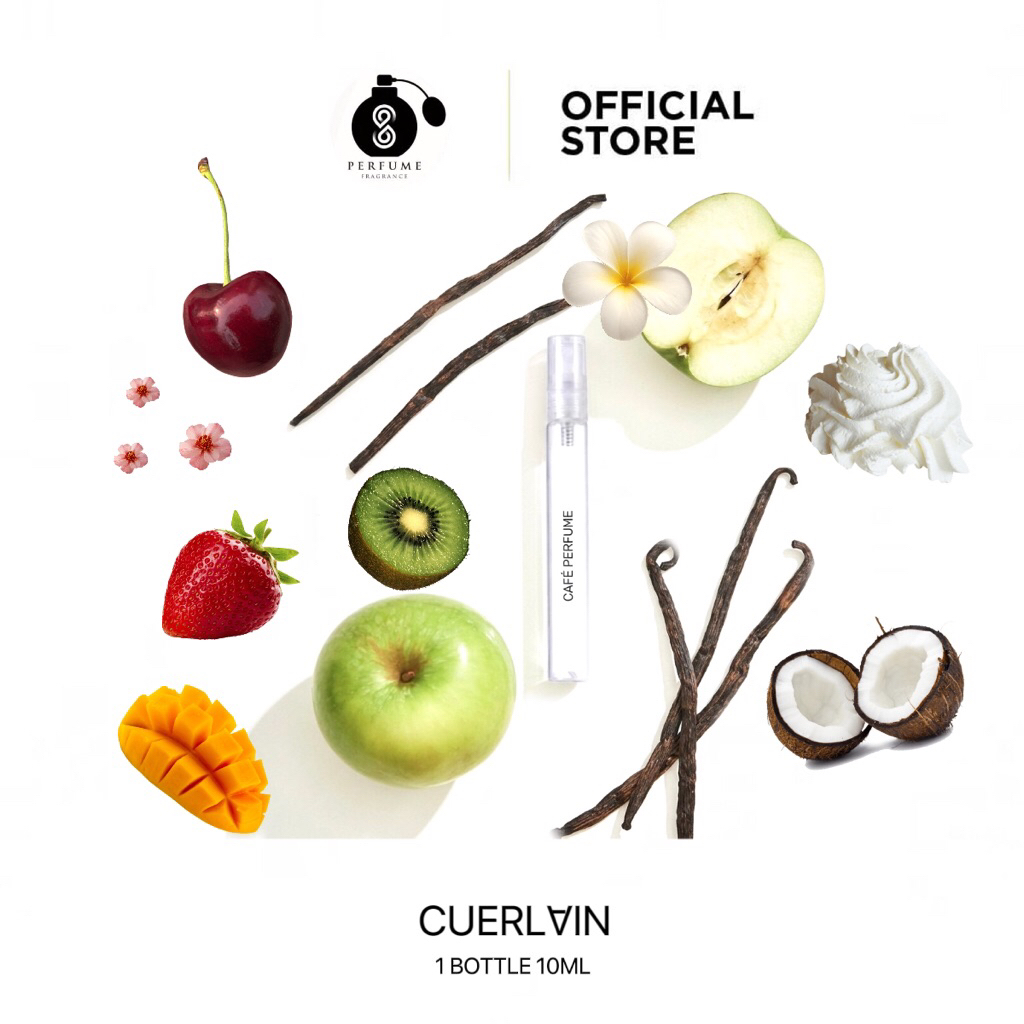 [9กลิ่น] น้ำหอมกลิ่นเกอร์ - Cafe Perfume CURLSCENT 10ml