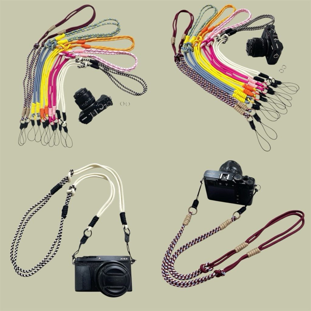(คอJY) สายกล้อง สายสะพายคล้องกล้อง 2in1 คล้องโทรศัพท์ สายสะพายโทรศัพท์