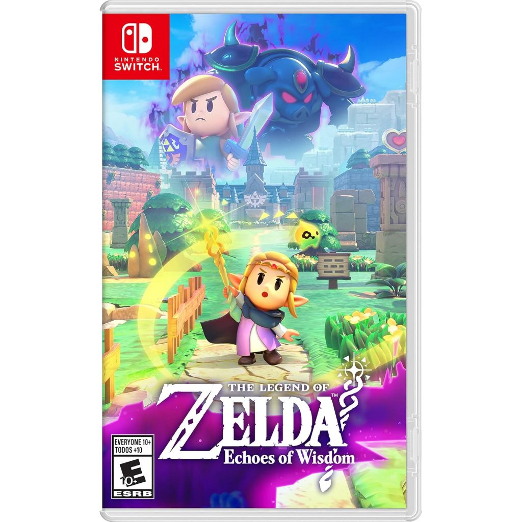 The Legend of Zelda Echoes of Wisdom วิดีโอเกมมือสอง Nintendo Switch (NS) รุ่นสหรัฐอเมริกา