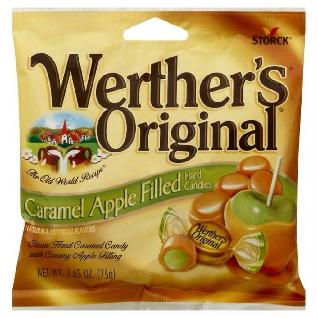 Werther’s original ลูกอมคาราเมลสอดไส้ซอสแอปเปิ้ล (75.13g)