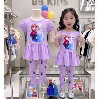 🌷ชุดเซ็ตเด็ก BB Kids ชายระบาย ผ้าคอตตอนเด้ง นิ่ม ยับยาก แทบไม่ต้องรีด ผ้าพรีเมี่ยม ชุดเด็กผู้หญิง เสื้อผ้าเด็กผู้หญิง