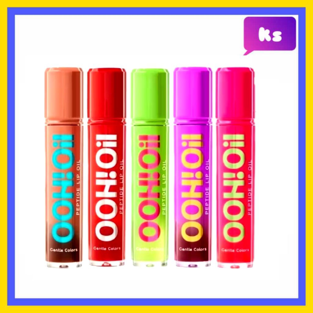 ลิปออยล์ 7 กรัม Gentle colors  OOH! Oil Peptide lip oil
