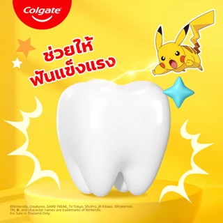 ยาสีฟัน คอลเกต โปเกมอน สตรอเบอร์รี่ 40 กรัม Colgate Pokémon Strawberry Toothpaste 40g