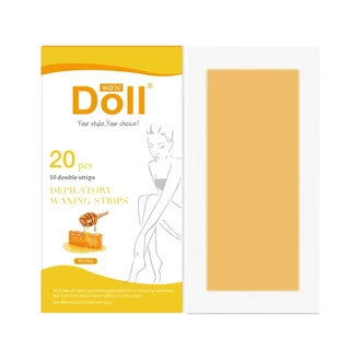 กระดาษแว็กซ์ แผ่นแว็กซ์ Doll wax พร้อมใช้งาน 1 กล่อง มี 10 คู่ พร้อมส่งจากร้านไทย 🇹🇭