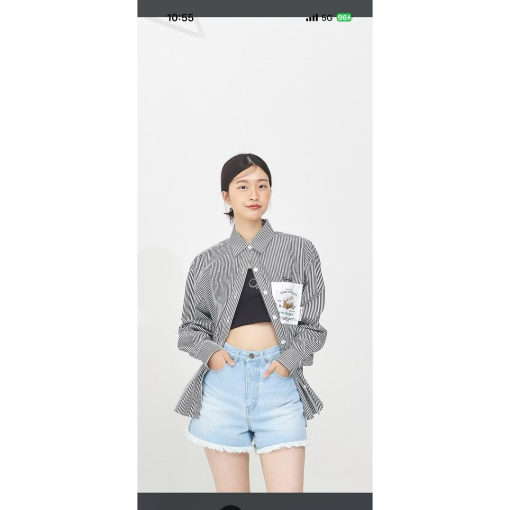 New 🍄กางเกงส์ยีนส์ kanni studio ไซต์ S (เอว 25-26”/สะโพก 35-36“) ส่งต่อ 799 บาทค่ะ (ราคาเต็ม 1,590)