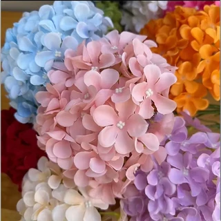 ช่อไฮเดรนเยีย ดอกไฮเดรนเยีย ดอกไม้ปลอม ดอกไม้ประดิษฐ์ มี 7 สี ให้เลือก