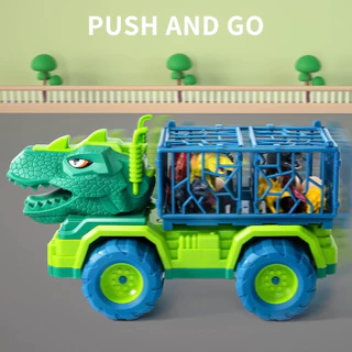 JoyToys รถบรรทุก แม็คโคร ไดโนเสาร์ ยอดนิยม พร้อมไดโนเสาร์ในเซ็ท รถของเล่น รถบรรทุกไดโนเสาร์ยอดนิยม