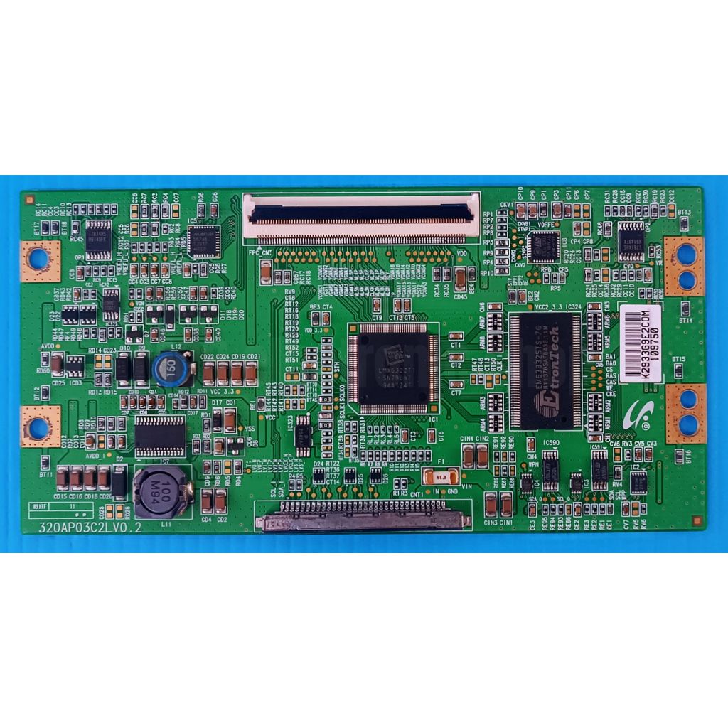 บอร์ดทีคอนทีวี SAMSUNG รุ่น LA32B350F1 , LA32B450C4 พาสบอร์ด 320AP03C2LV0.2 อะไหล่แท้ของถอดทดสอบแล้ว