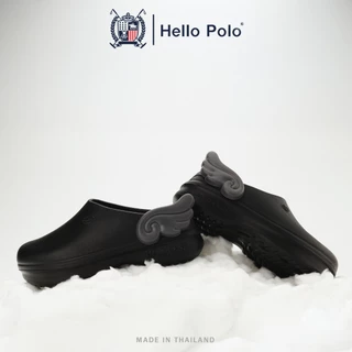 Hello Polo รองเท้าคัทชู EVA ดีไซน์ปีกนางฟ้า นุ่มเบา ใส่สบาย รองเท้าแฟชั่น แมทช์ง่ายได้ทุกลุค HP8009C