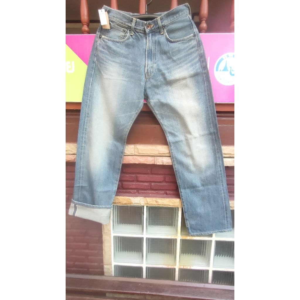 กางเกงยีนส์ EDWIN 505ซิปริมแดง งานJAPAN 874