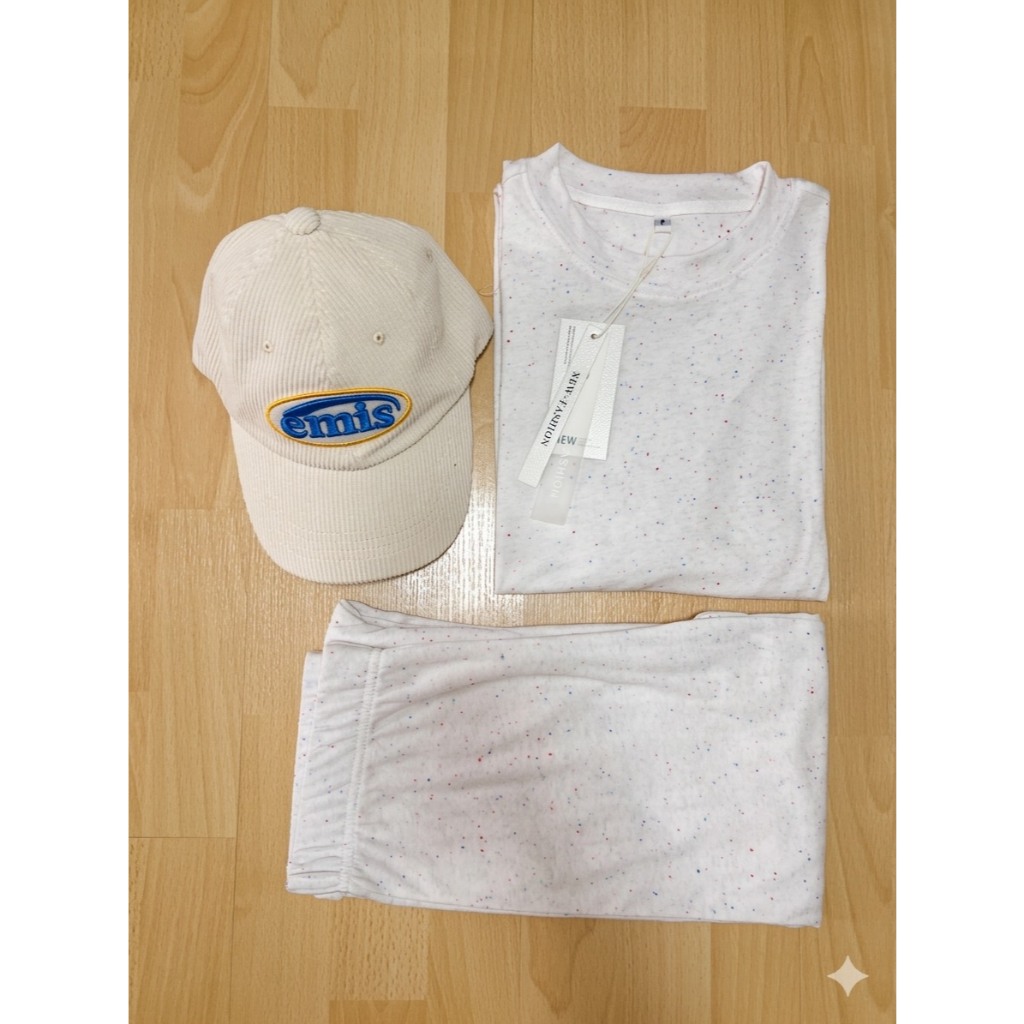 เซตขาม้าเนื้อผ้าUnique(Sparkled Knit)ชุดเซต Oversize เท่ๆ รูปที่ 5