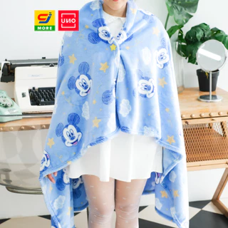 UNO ผ้าห่มคลุมไหล่ Mickey&Friends ลิขสิทธิ์แท้