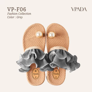 Vpada_sandals_VP-F06 Fashion Collection รองเท้าแตะชายหาดแบน รองเท้าแตะแฟชั่น