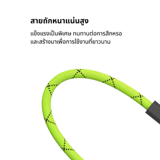 KiiP สายชาร์จแม่เหล็ก Gaming PD Fast Charge 240W โอนข้อมูล 480Mbps ชาร์จเร็ว สายทนทาน KP-CA-GMTT16-GN