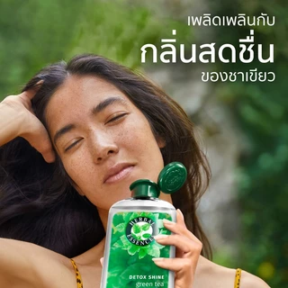 เฮอร์บัล เอสเซนส์ ครีมนวดผม ดีทอกซ์ แอนด์ ชายน์ กรีน ที แอนด์ มินต์ แฮร์แคร์ 400 มล.