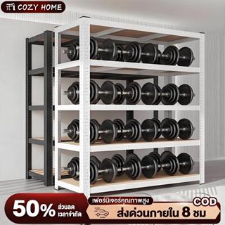 ชั้นวางของชั้นเหล็ก รองรับ800กก 6/5/4/3ชั้น ต่ละชั้นสามารถปร…