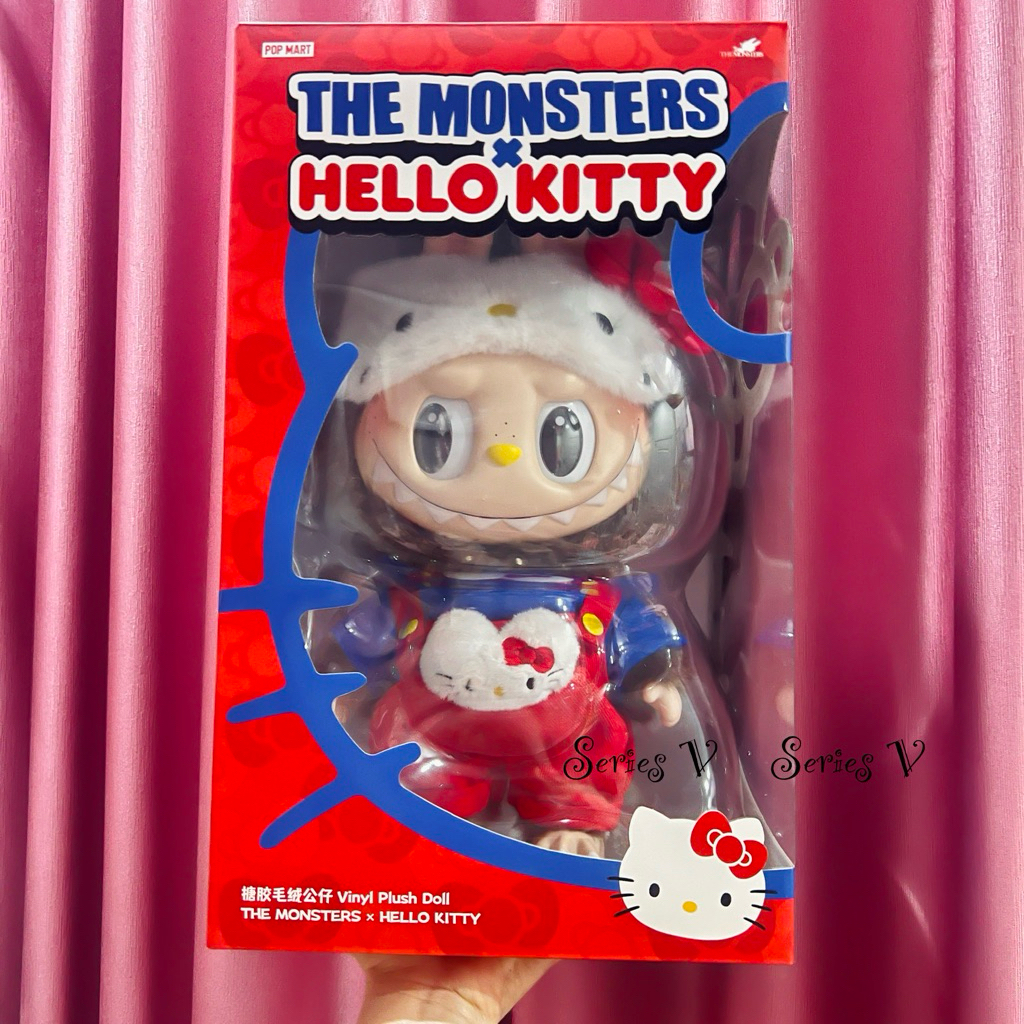 📍พร้อมส่ง💯% POP MART THE MONSTERS X HELLO KITTY สูง38cm[ของแท้]