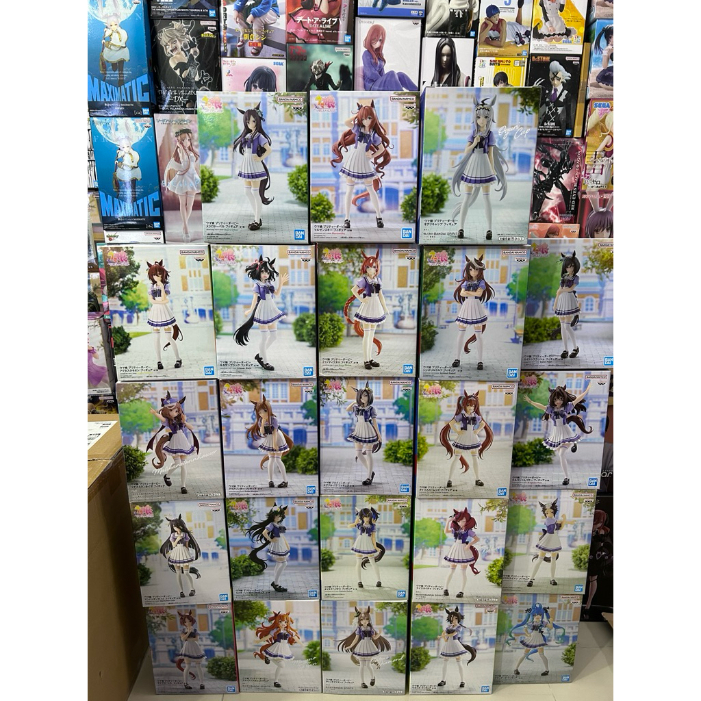 พร้อมส่ง/รวมโมเดลสาวม้า มือ1Uma Musume: Pretty Derby Kitasan black Figure Banpresto/ของแท้จากญี่ปุ่น