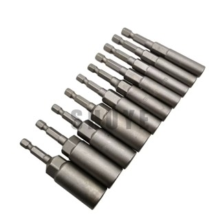 ชุดลูกบล็อกหัวแม่เหล็ก หัวบล็อกยิงน็อต แบบสวมเร็ว 10 ขนาด 80…