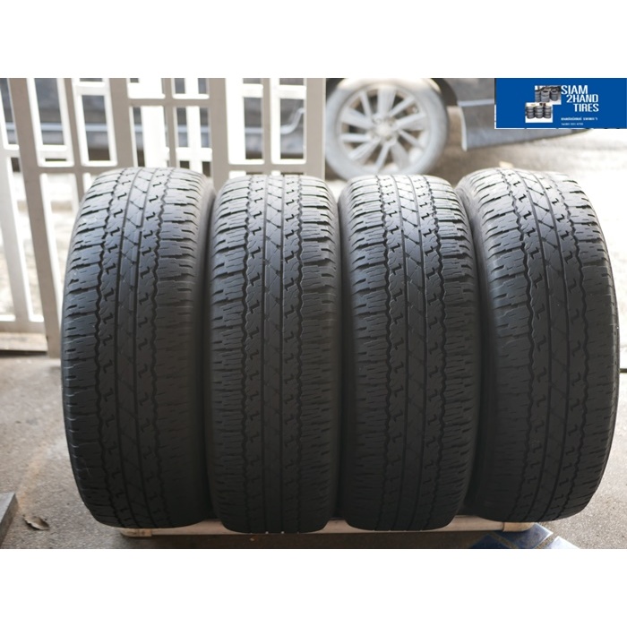 ยางมือสอง 265 65 r17 BRIDGESTONE ปี2018 ราคาต่อเส้น