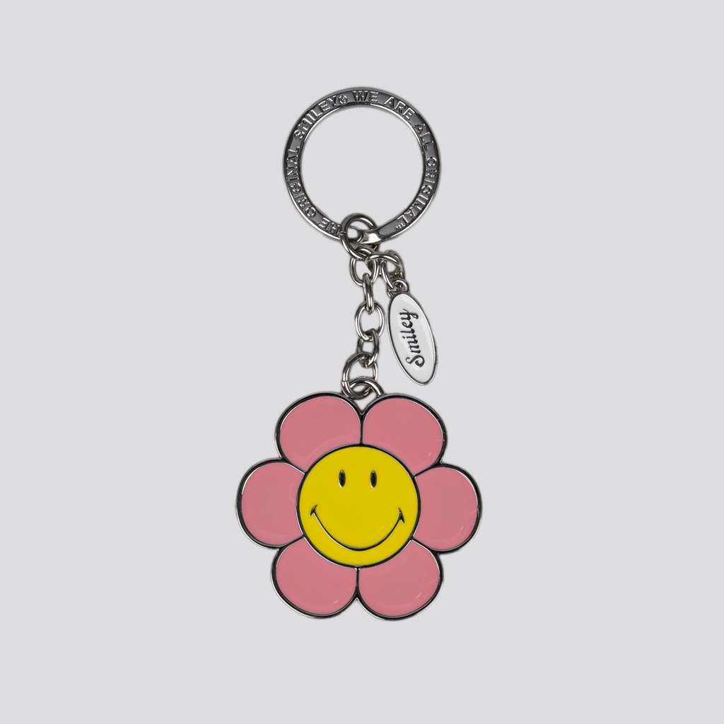 SMILEY® WONDERLUST BLOOM PINK DAISY CHARM