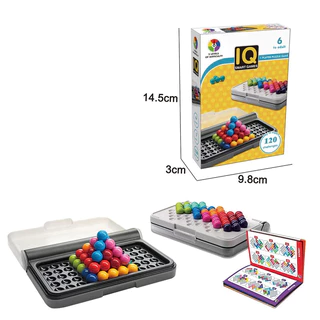 YUNLEOToy Magic Beads Puzzle IQ เกมการเผาไหม้สมอง ของเล่นปรการต่อสู้ทางปัญญาของเด็กการคิดของเ ล่นเพื่อการศึกษาการพัฒนาส