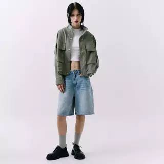 Chewa Bermuda Denim - กางเกงยีนส์ขาสั้น - J34
