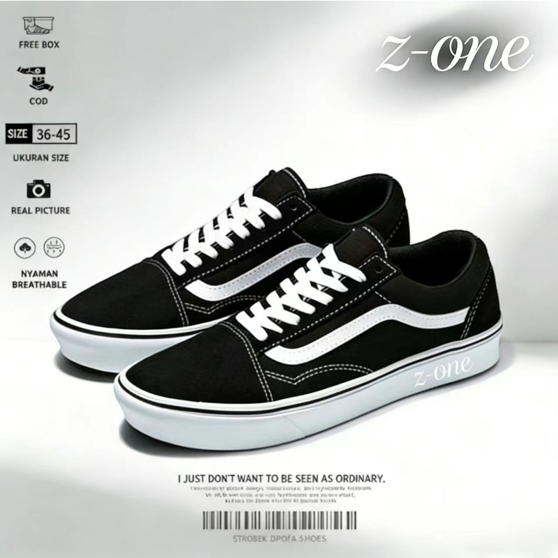 Old Skool (Classic)รองเท้าผ้าใบชาย รองเท้ากีฬา รองเท้าผ้าใบ Low-Top สวมใส่สบาย ใส่ได้ทั้งผู้ชายและผู้หญิง[36-45]