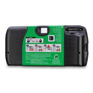 Fujifilm QuickSnap Vertical Flash 400 One-Time-Use Black กล้องใช้แล้วทิ้ง (จำนวนภาพ 27 ภาพ)