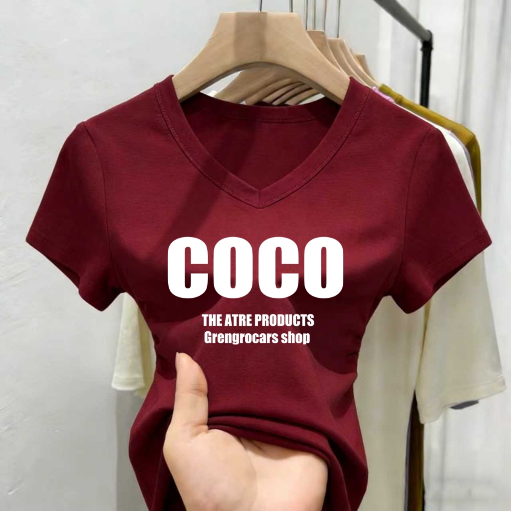มีให้เลือก 5 สี ตั้งแต่ไซส์ M ถึง 3XL เนื้อผ้าโปร่งสบาย ระบายอากาศได้ดี ราคาส่ง เสื้อผู้หญิงทรงเข้ารูป สไตล์เกาหลีวัยรุ่