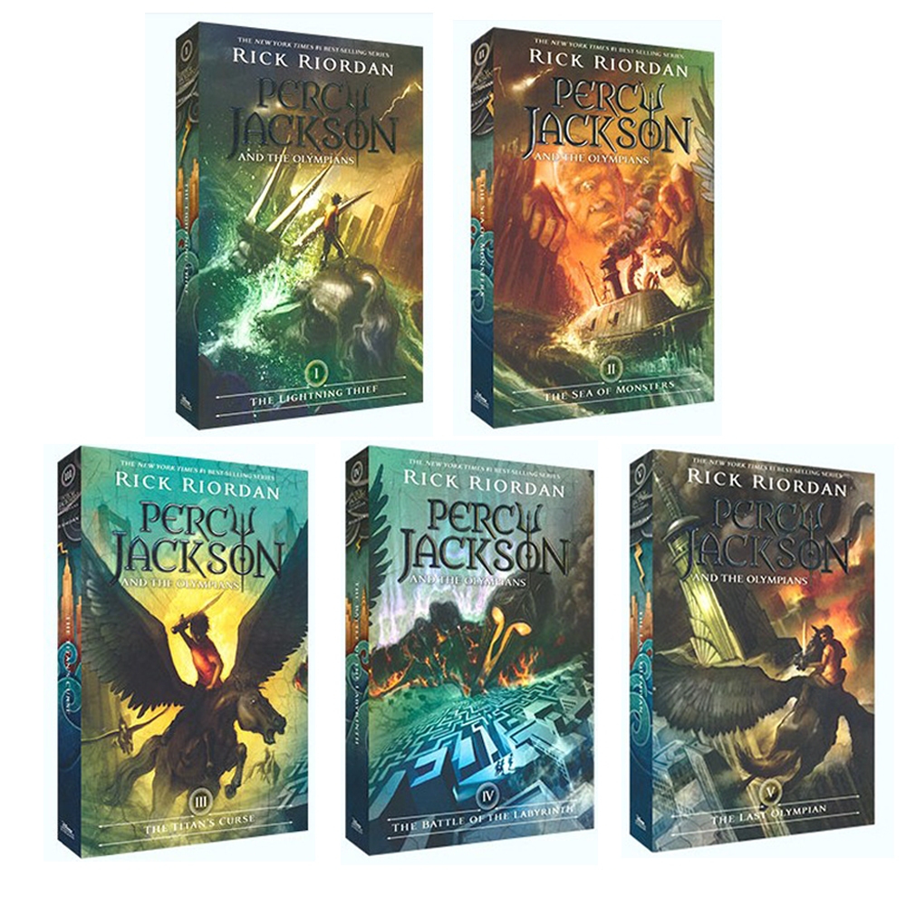IN STOCK | ชุดหนังสือ Percy Jackson The Olympians 5 in 1 | หนังสือเรื่องต้นของวัยรุ่น