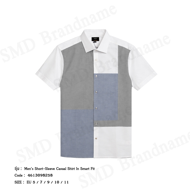 G2000 เสื้อเชิ้ตแขนสั้นผู้ชาย รุ่น Men's Short-Sleeve Casual Shirt In Smart Fit Code: 4613098258