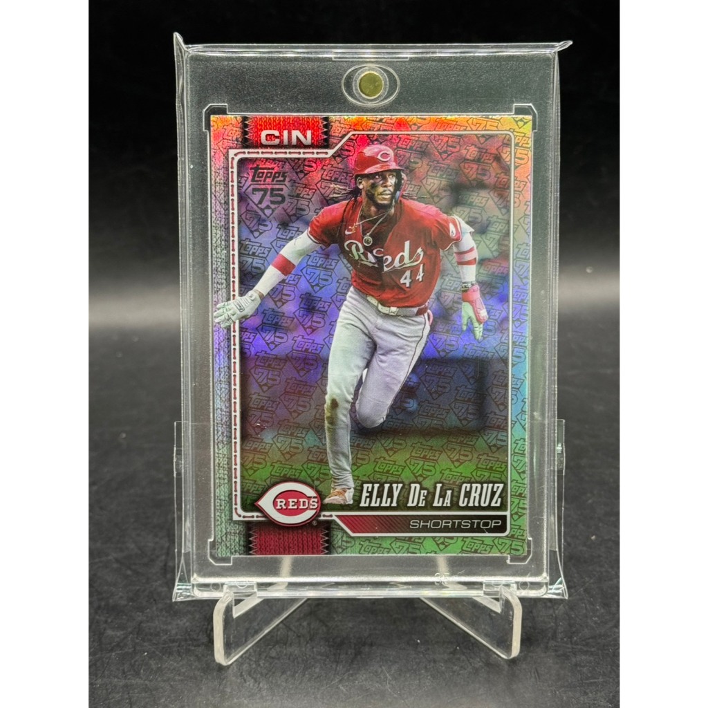 2026 Topps Series 1 Elly De La Cruz 75 YEARS OF TOPPS /75 #150 SSP Reds