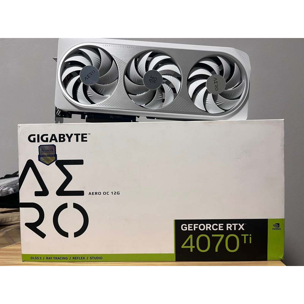 การ์ดจอ VGA Gigabyte RTX 4070 ti AERO 12GB OC REV.1 มือสองสภาพสวย