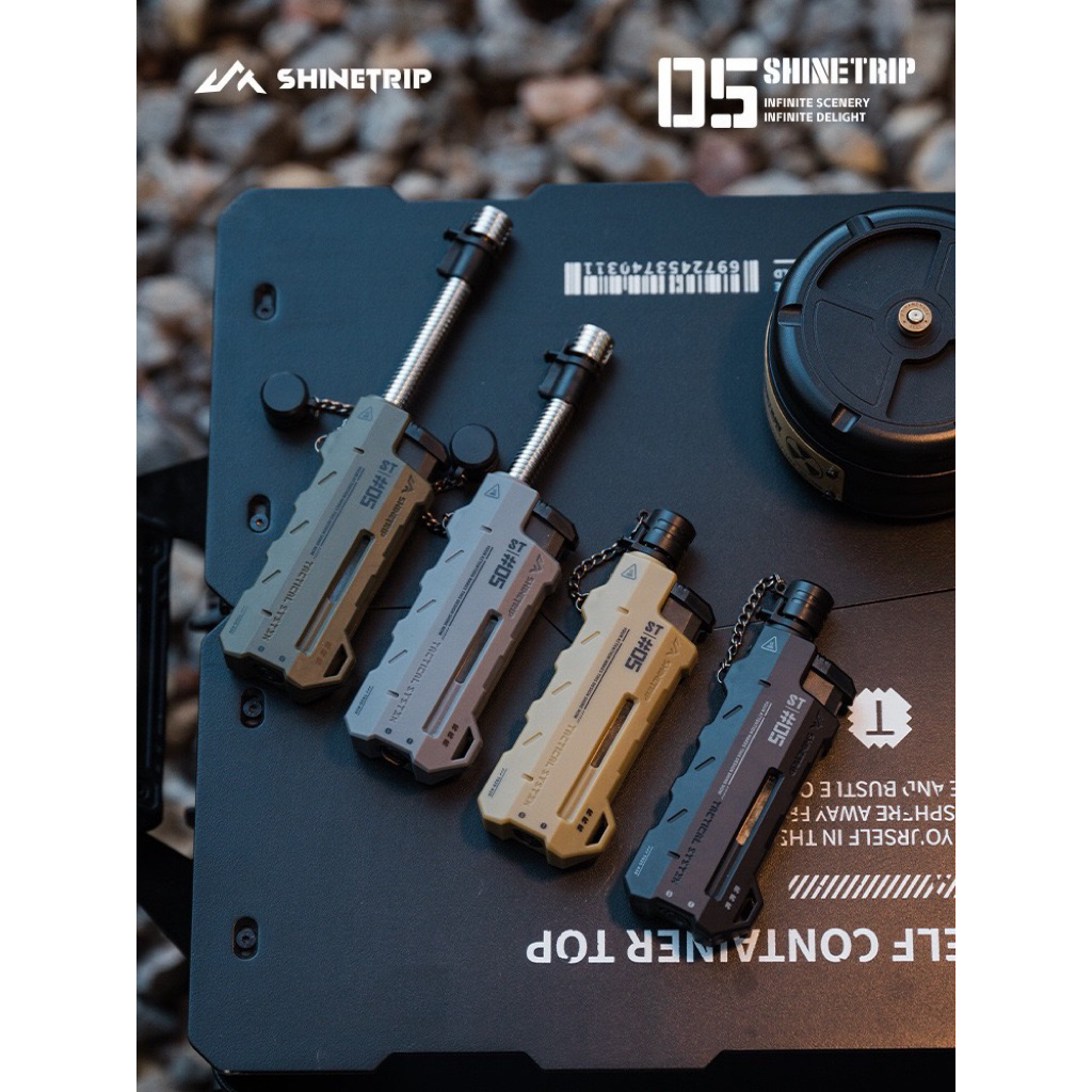 🔥พร้อมส่งทันทีใน24ชม.🔥Shinetrip ปืนไฟแช็ค360องศา ยืดหดได้ ที่ยิงแก๊ส ปรับองศาได้ ไฟแรงถึง1300องศา