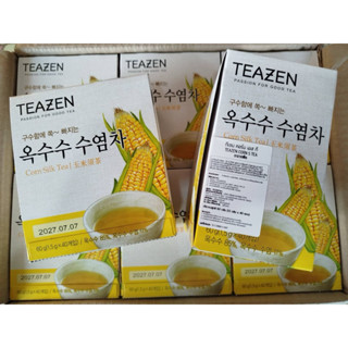 (สั่งในไลฟ์ลด50%) TEAZEN Corn Silk Tea 40ซอง ชาไหมข้าวโพดจาก…