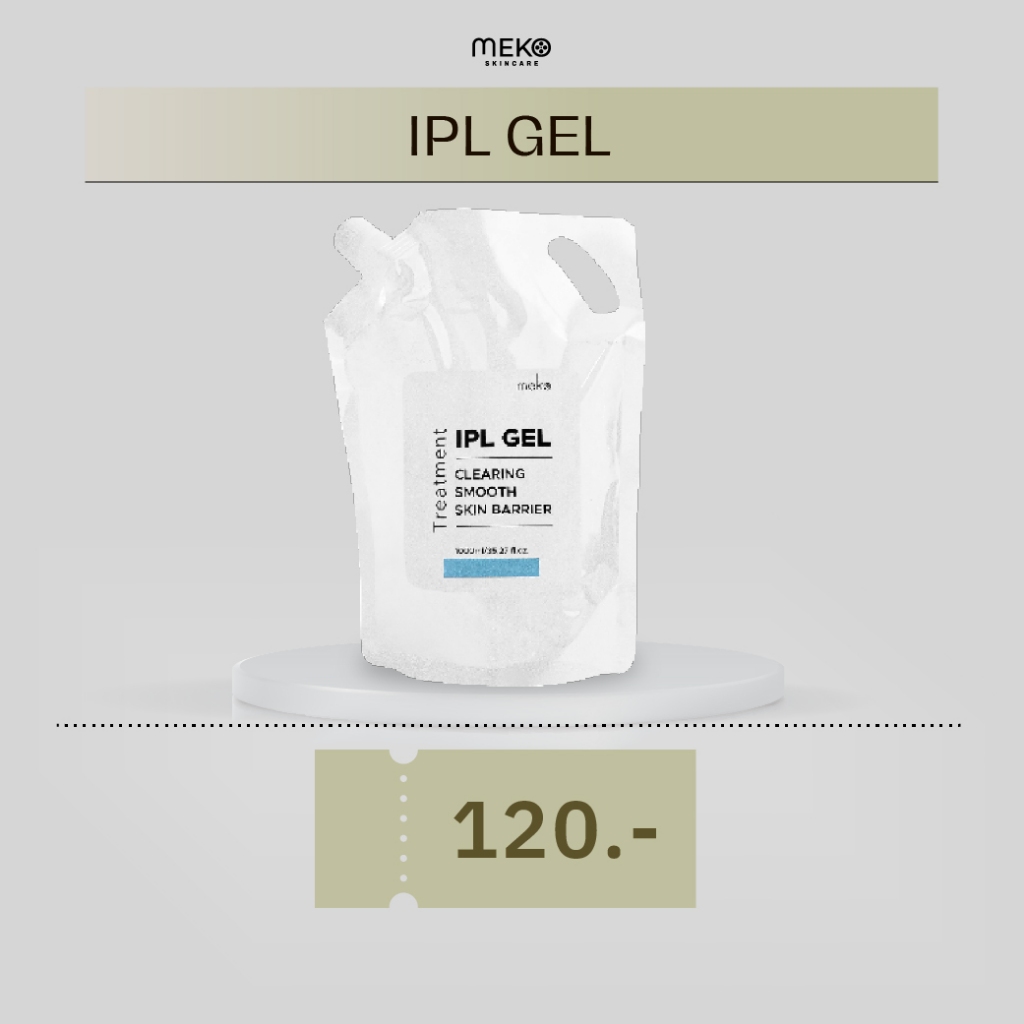 เจลไอพีแอล (IPL Gel ใช้ที่เมโกะ คลินิก Meko Clinic) ถุงRefill 1000 ml.เจลสำหรับเลเซอร์ขน ทำทรีทเมนท์