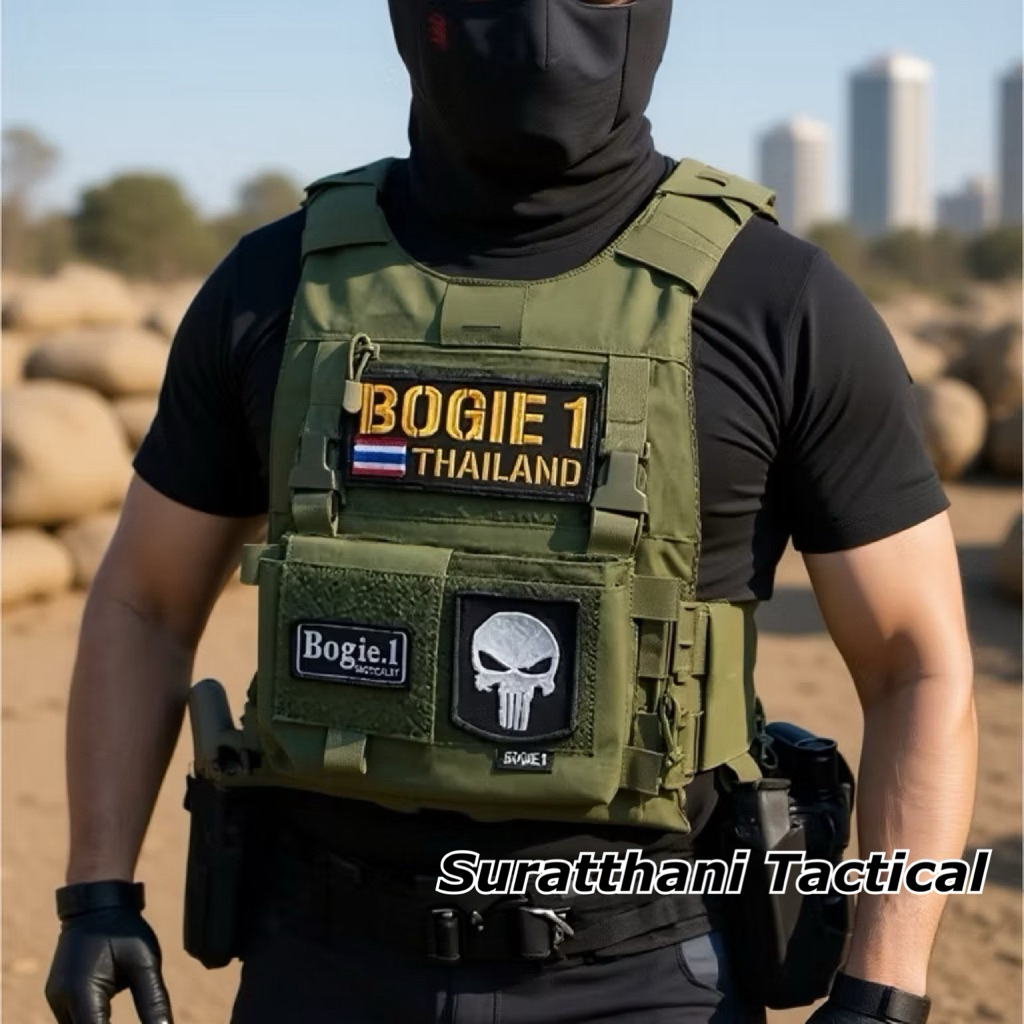 Bogie1 เสื้อเกราะ AHQ09 สีเขียว