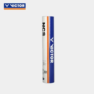 ของแท้ 100% ลูกแบดมินตัน VICTOR NCS NEW CARBONSONICเทียมคาร์บอน บินมั่นคง ทนทานมาก เหมาะฝึกซ้อมและแข่งขัน12ลูก/กระป๋อง