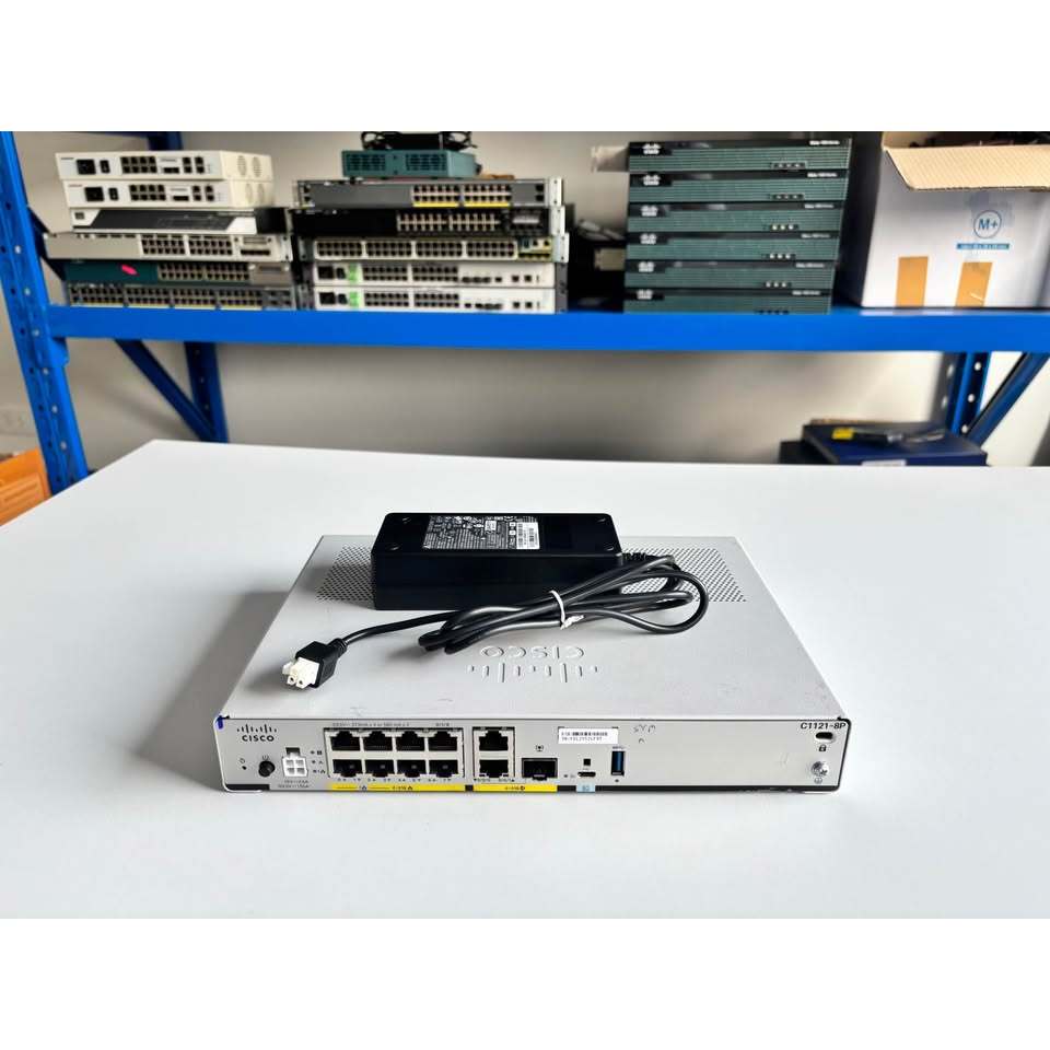 Cisco Router C1121-8P ISR 1000 Series เร้าเตอร์ซิสโก้มือสองพร้อมใช้งาน