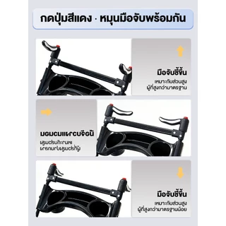 รถเข็นสุนัข รถเข็นแมว รถเข็นสัตว์เลี้ยง ถอดออกได้ รับน้ำหนักได้ถึง 30KG พับเก็บใส่ท้ายรถได้